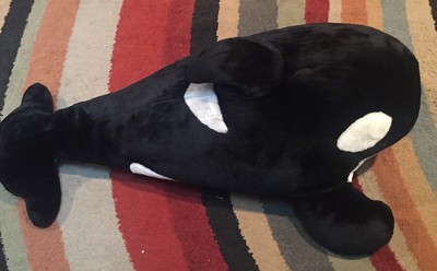 giant orca plush